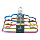 Perchas Metal Engomadas Color X5