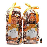 Bolsa De Popurrí Aroma Naranja, Flor Seca, Jarrón, Re...