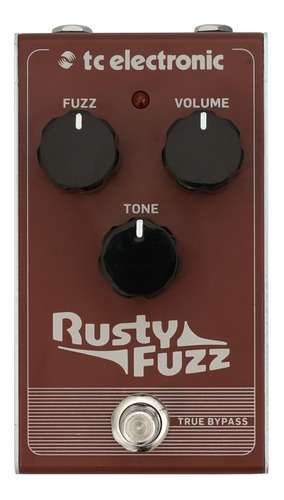 Pedal De Efecto Fuzz P/guitarra, Tc Electronic Rusty Fuzz