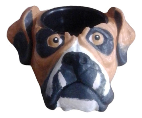 Mate Perro Boxer Hecho En 3d 