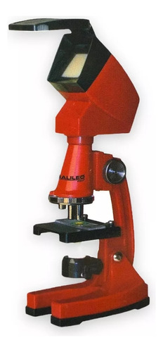 Microscopio Galileo Tmp-900 Luz Y Proyector - Color Rojo
