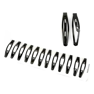 Tffjz 30 Pasadores Cucas For Cabello Negros Broches Pelo