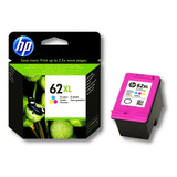 Cartucho De Tinta Impresora Hp 62xl Original 415p Tricolor