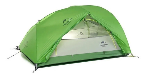 Tienda De Campaña Naturehike Star River, 2 X 20d, Con Huella, Color Verde