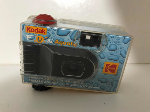 Antiga Máquina Fotográfica Kodak Fun Aquatic Item Coleção