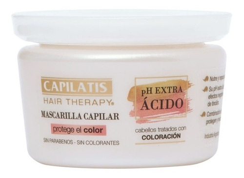 Mascarilla Capilar  Capilatis Ph Extra Acido X 170 Gr