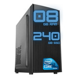 Computador Intel Core I3 Ssd 240gb 8gb Nf