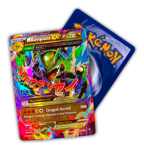 Carta Pokemon Mega Rayquaza