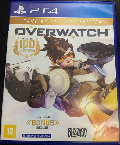 Jogo Overwatch Videogame Ps4 Mídia Física Em Português 