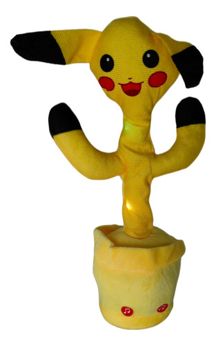 Peluche Juguete Pikachu Bailarín Graba Educativo Recargable 