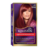 Coloración  Kit 6646 Rojo Cereza Koleston