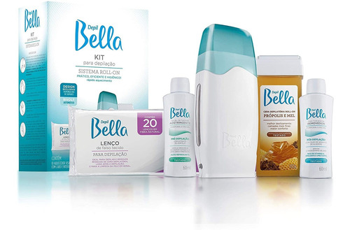 Depil Bella Kit P/depilação Sistema Roll-on (com Aquecedor)