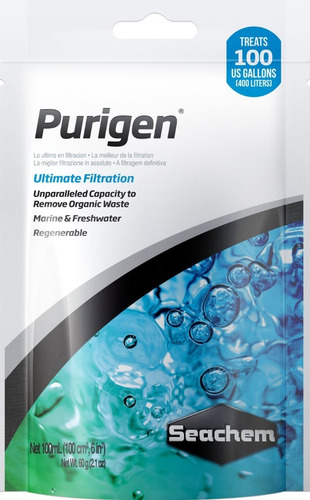 Seachem Purigen 100ml Filtración Absorbente