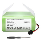 Batería Mejorada De 3200 Mah Compatible Eufy Robovac 1...
