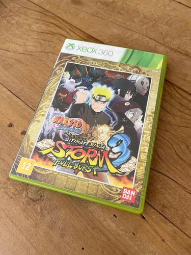 Naruto Storm 3 Original Xbox 360 Mídia Física