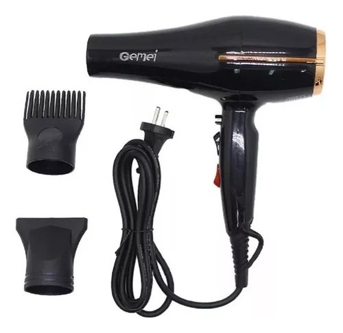 Secador De Cabello Profesional Gemei Gm-1780 3000w