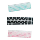 3x Laptop Keyboard Protector Skin Compatible Con Hp Hp15-bf