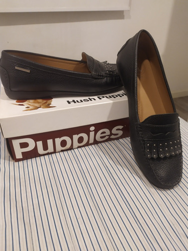 Mocasines Hush Puppies Cuero N°41