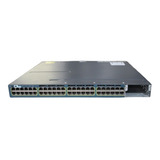 Switch Gigabit Poe+ Cisco 3560x-48p-s 48 Portas+4sfp+10gb