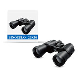 Binoculo Alta Potência Profissional 20x50 De Longo Alcance 1000/m Cor Preto Lumi