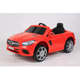 Auto A Batería Infantil Mercedes Benz 12 V. A Control Remoto Color Rojo