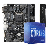 Kit Actualización Intel Core I3-10100f + H410m + 8gb
