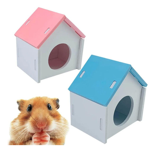 Accesorios Para Hamster  Ruso, Casa Habitad Desarmable