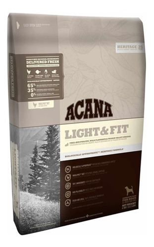 Acana Heritage  Light & Fit  Para Perros 11k