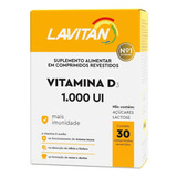 Suplemento Em Comprimidos Lavitan Minerais/vitaminas Em Caixa De 30g Un