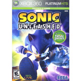 Jogo Sonic Unleashed Da Sega Lacrado Para Xbox 360