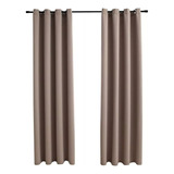 Cortinas Blackout 275cm Ancho X 213cm De Largo En 2 Paneles