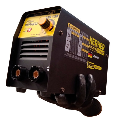 Soldadora Inversor 120a Mini 110/220v Kti120pro Negra Kerher