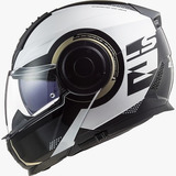 Casco Moto Rebatible Ls2 902 Scope Arch Pinlock Doble Visor