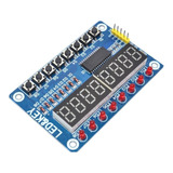 Modulo Display Siete Segmentos Tm1638 X8