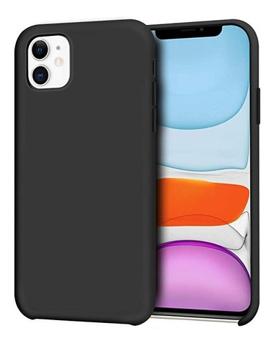 Funda Silicona Para iPhone 11 11 Pro 11 Pro Max + Templado