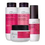 Kit Completo Lumina Quimicamente Dañado 4 Productos