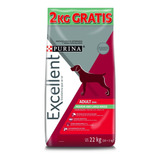 Excellent Perro Adulto Pollo 20+2 Kg Gratis - Drovenort -