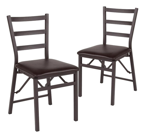 Flash Furniture 2 Pack Serie Hercules Silla De Metal Con Res