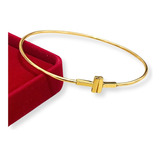 Bracelete Tifanny De Ouro 18k/750 - Envio Imediato - 15cm