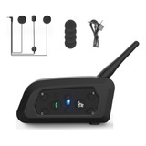 Intercomunicador Motocicleta Para Casco Bluetooth Ip65  1pcs