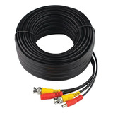 Rollo Cable Coaxial Siames 20mts 100% Cobre Video Corriente