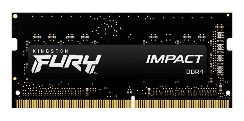 Memoria Ram Kingston Fury Impact Sodimm Ddr4 8gb 2666mhz