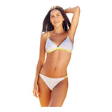 Malla Bikini Sol Y Oro Lycra Triangulo Y Tanga Colaless