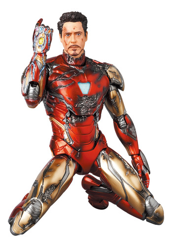 Mafex Iron Man Mark 85 (battle Damage Ver.)