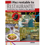 Haz Rentable Tu Restaurante   Controla Los Costos Y  Gastos
