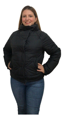 Parka Corta Mujer Rip Curl Acolchada 6k715-gjkxab-ii12 Negro