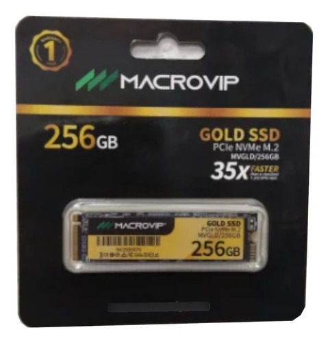 Hd Ssd M2 Nvme Macrovip 256 Gb 35 X Faster