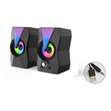 Parlante Altavoz Pc Usb Speaker 2.0 Laptop Celular Tv K10