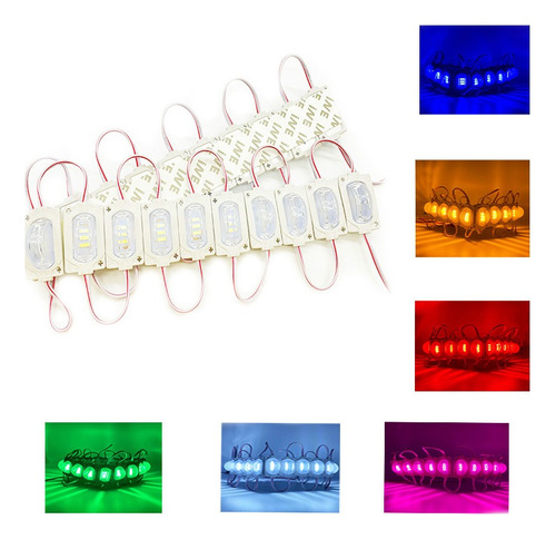 Geng Xin Modulos Led 2835 Verde Rosa Roja Azul Blanca