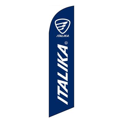 Bandera Publicitaria Italika 275 de Poliéster 3.5 m Para Interior y Exterior | Meses sin interés